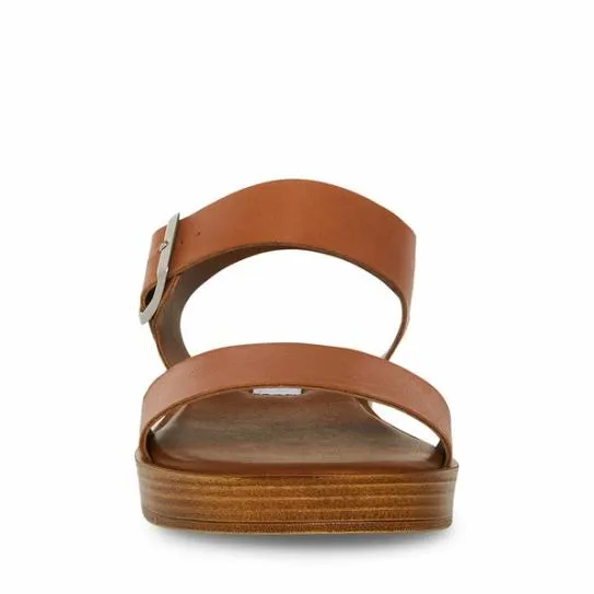 Women KEENAN TAN LEATHER Tan Leather Steve Madden Sandals Women KEENAN TAN LEATHER Tan Leather Steve Madden Sandals