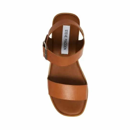 Women KEENAN TAN LEATHER Tan Leather Steve Madden Sandals Women KEENAN TAN LEATHER Tan Leather Steve Madden Sandals