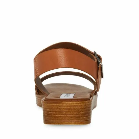 Women KEENAN TAN LEATHER Tan Leather Steve Madden Sandals Women KEENAN TAN LEATHER Tan Leather Steve Madden Sandals