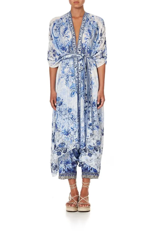 Women Kimonos Camilla Multiwear Draped Layer High Tea