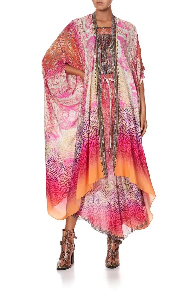 Women Kimonos Camilla Multiwear Draped Layer Serpentine Dreams