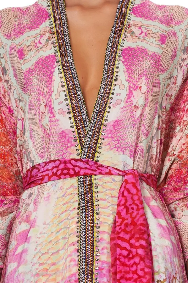 Women Kimonos Camilla Multiwear Draped Layer Serpentine Dreams