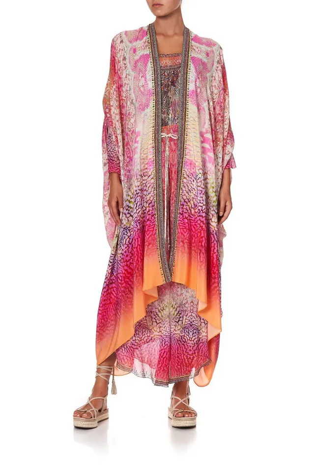 Women Kimonos Camilla Multiwear Draped Layer Serpentine Dreams