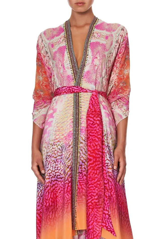 Women Kimonos Camilla Multiwear Draped Layer Serpentine Dreams