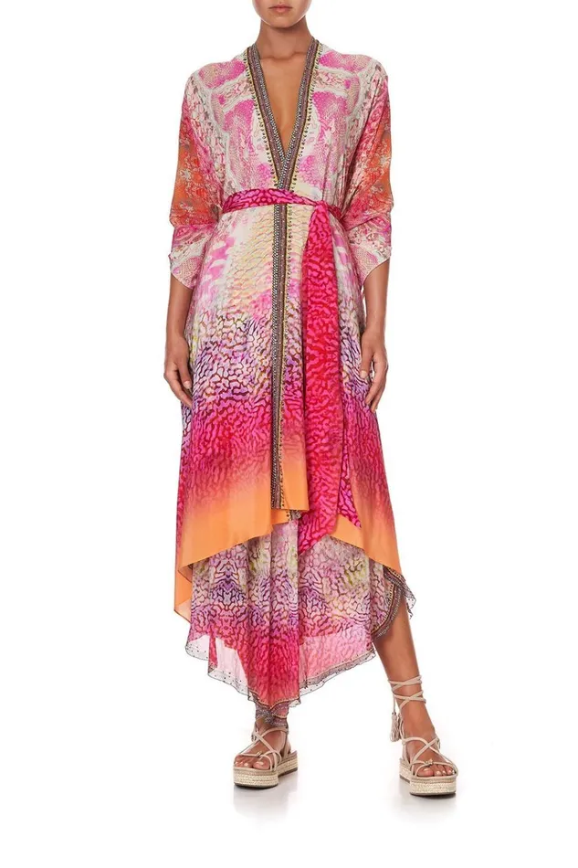 Women Kimonos Camilla Multiwear Draped Layer Serpentine Dreams