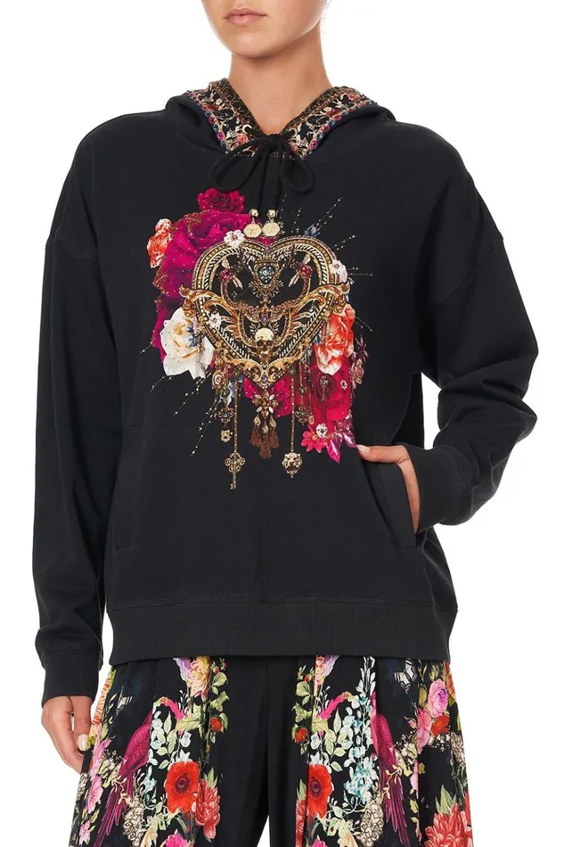 Women Knitwear Camilla Hoodie With Side Pockets Hampton Hive