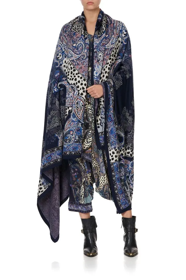 Women Knitwear Camilla Knit Jacquard Blanket Festival Express