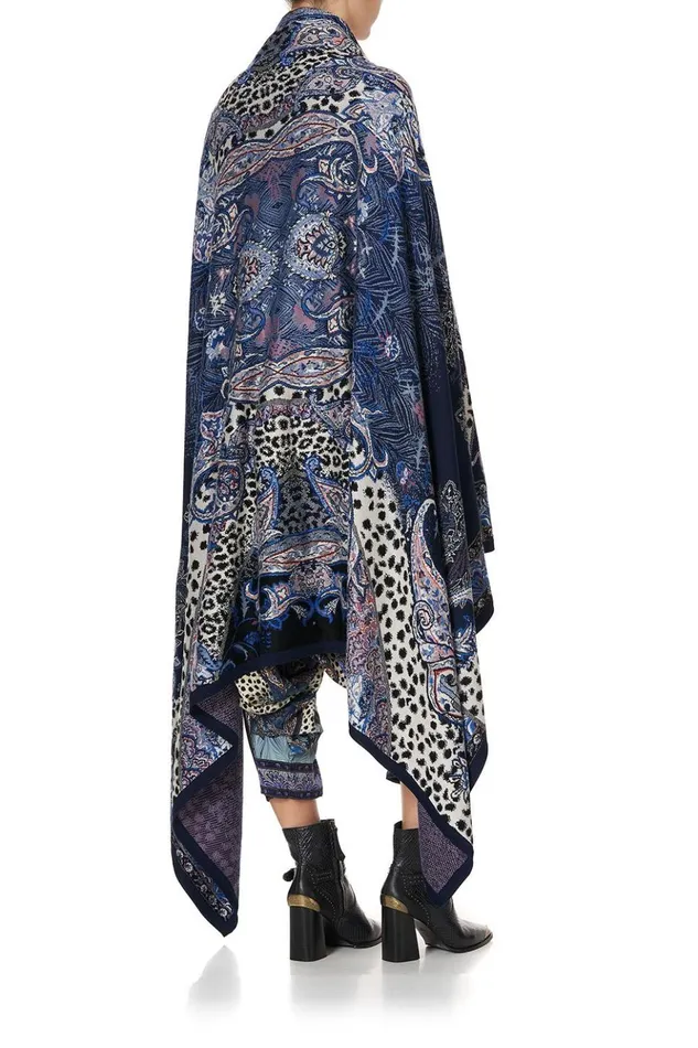 Women Knitwear Camilla Knit Jacquard Blanket Festival Express