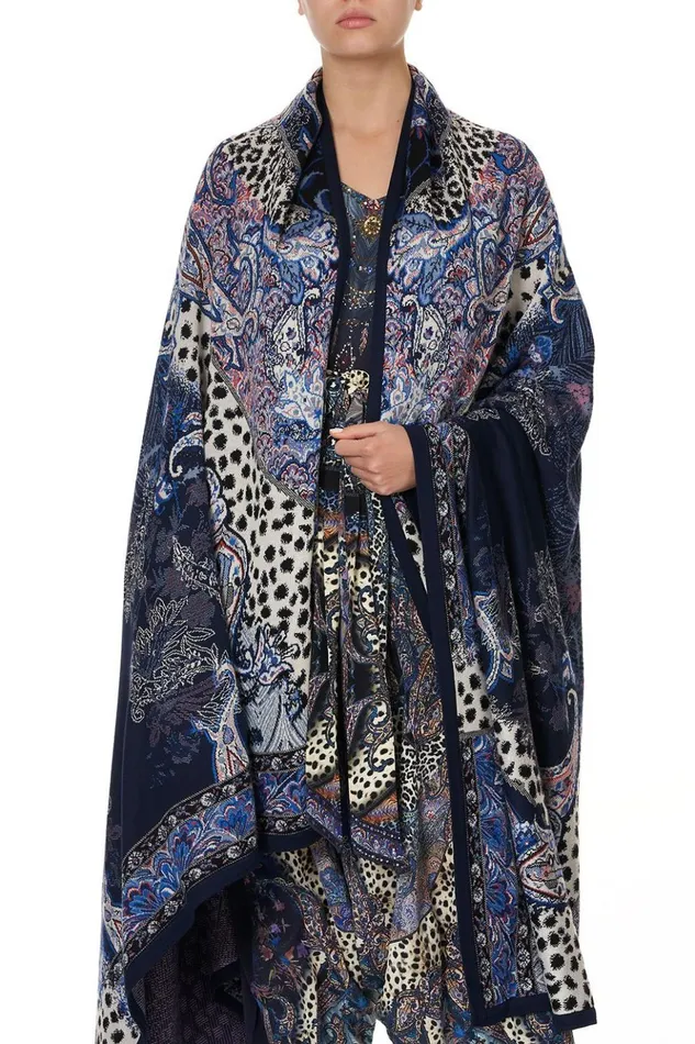 Women Knitwear Camilla Knit Jacquard Blanket Festival Express