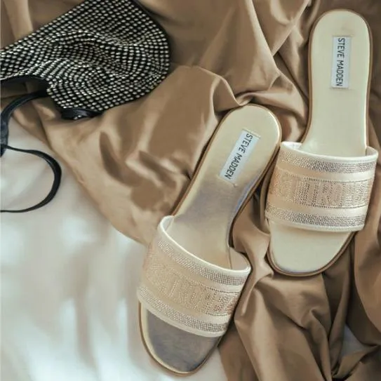 Women KNOXR GOLD Gold Steve Madden Sandals Women KNOXR GOLD Gold Steve Madden Sandals