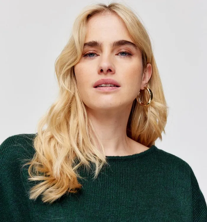 Women LaceDetail Glitzy Jumper 8211 Green Print Promod Jumpers And Cardigans Women LaceDetail Glitzy Jumper 8211 Green Print Promod Jumpers And Cardigans