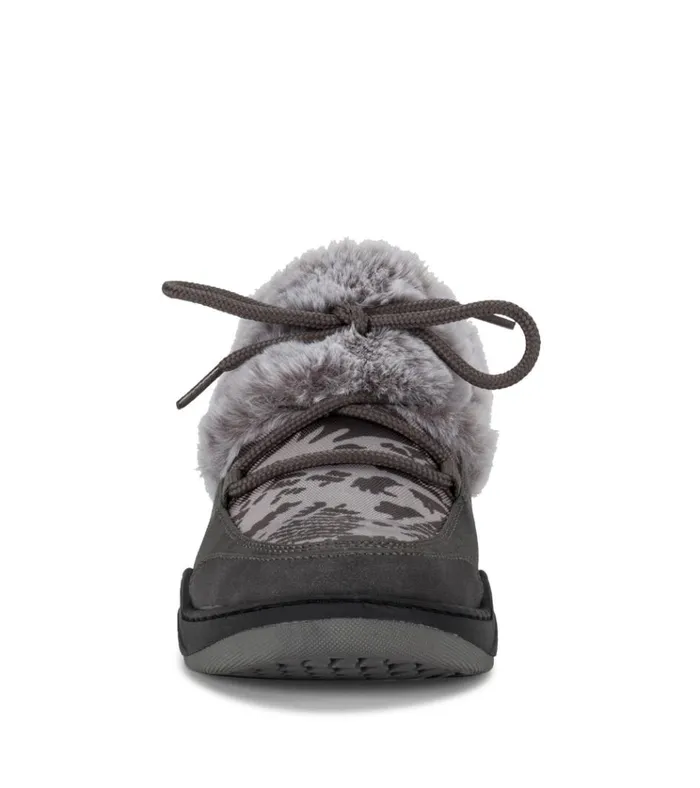 Women Landon Clog Slipper Dark Grey Zebra Baretraps Clogs and Mules
