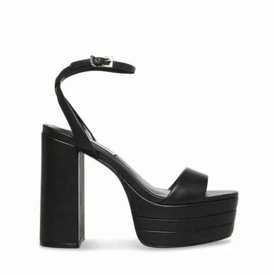 Women LIA BLACK Black Steve Madden Heels