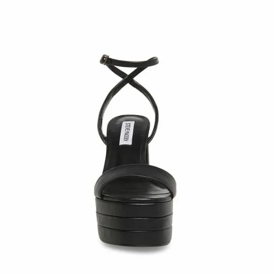 Women LIA BLACK Black Steve Madden Heels Women LIA BLACK Black Steve Madden Heels