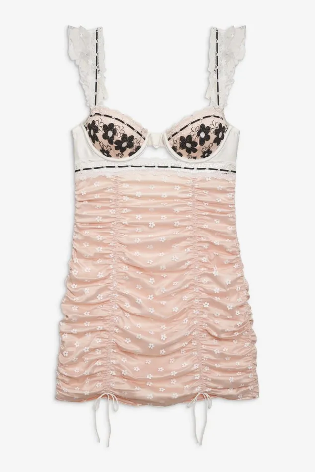 Women Lingerie For Love and Lemons Elizabeth Slip Dress Neutral Women Lingerie For Love and Lemons Elizabeth Slip Dress Neutral