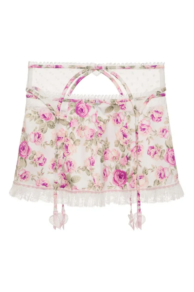 Women Lingerie For Love and Lemons Mary Rose Garter Skirt Pink Women Lingerie For Love and Lemons Mary Rose Garter Skirt Pink