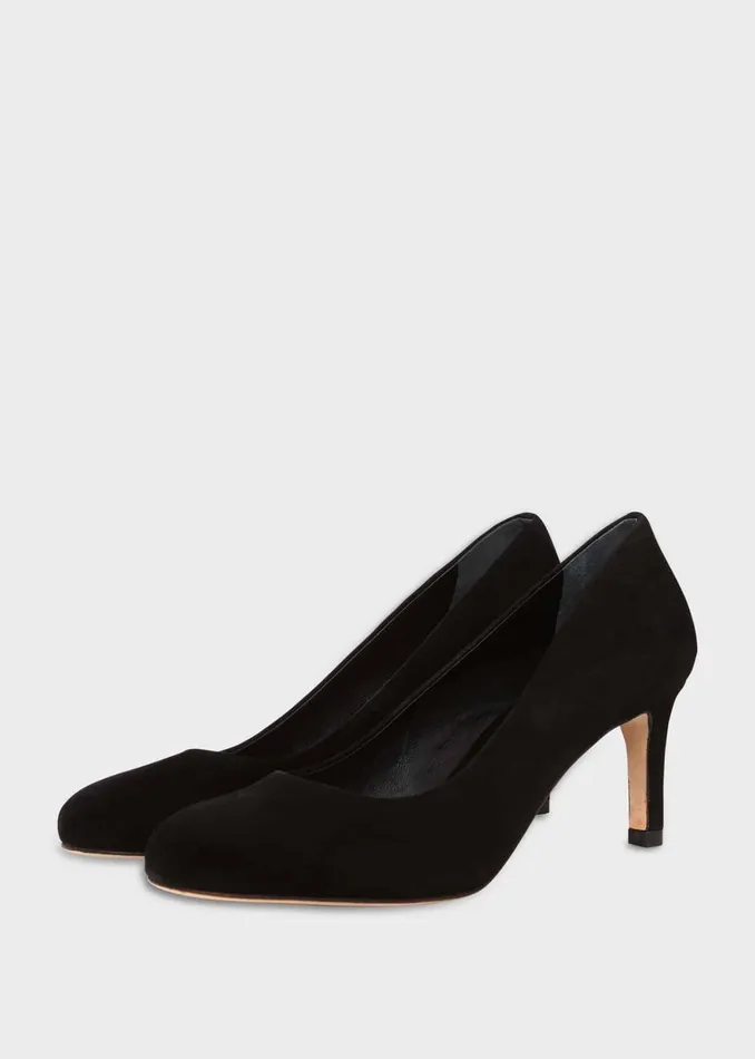 Women Lizzie Court Shoes Black Hobbs Court Shoes