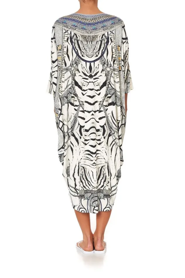 Women Loungewear Camilla Scoop Back Hem Lounge Dress Wild Belle