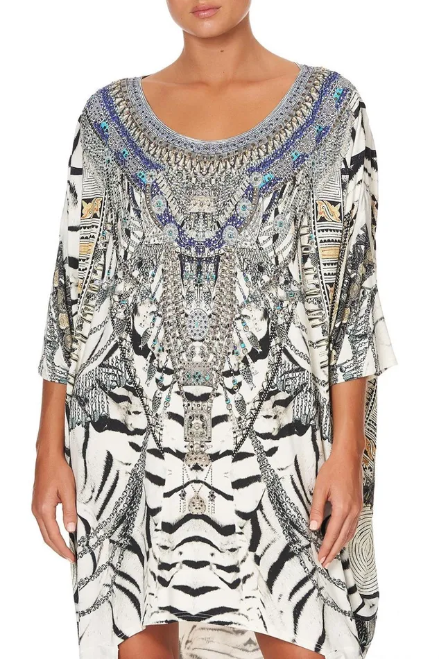 Women Loungewear Camilla Scoop Back Hem Lounge Dress Wild Belle