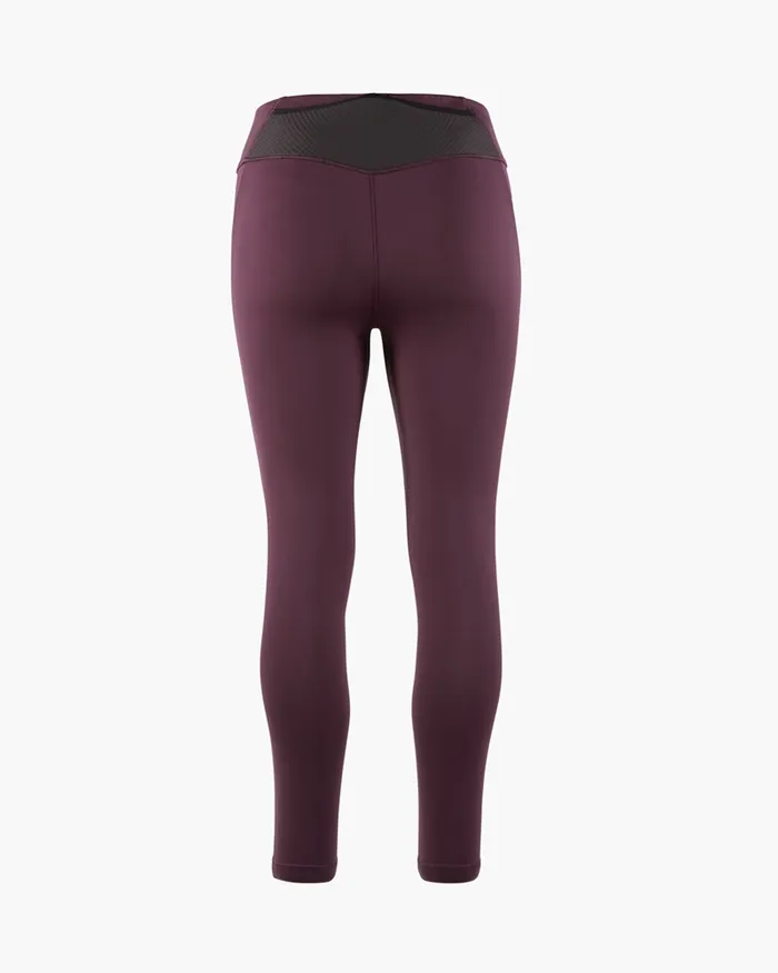 Women Mne Compression Tights Amaranth Red Klttermusen Pants