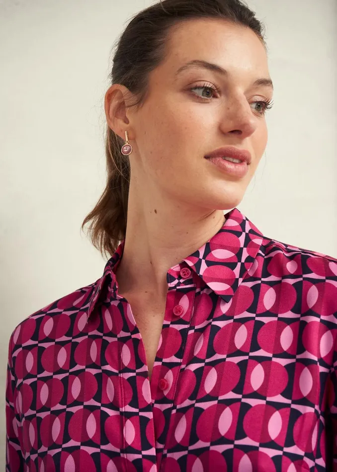 Women Marciella Dress Pink Multi Hobbs Dresses and Jumpsuits