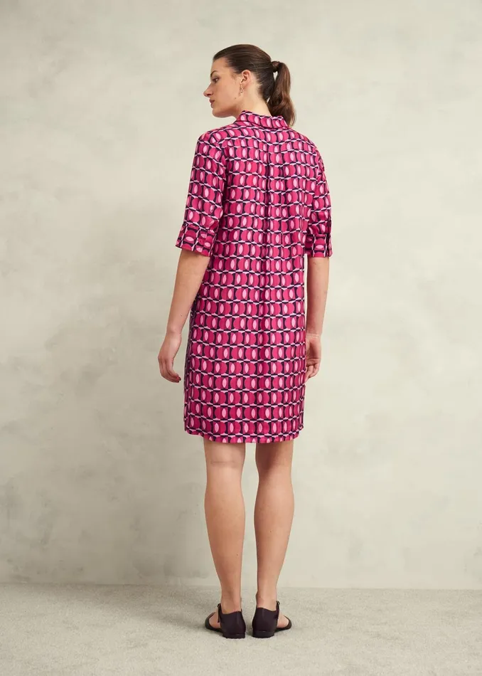 Women Marciella Dress Pink Multi Hobbs Dresses and Jumpsuits