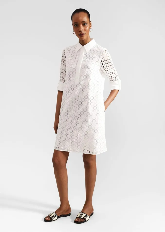 Women Marciella Dress White Hobbs Dresses and Jumpsuits