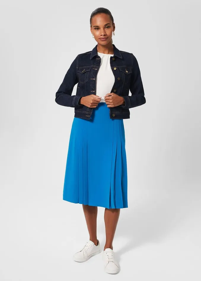 Women Mariam Jacket Indigo Hobbs Coats and Jackets