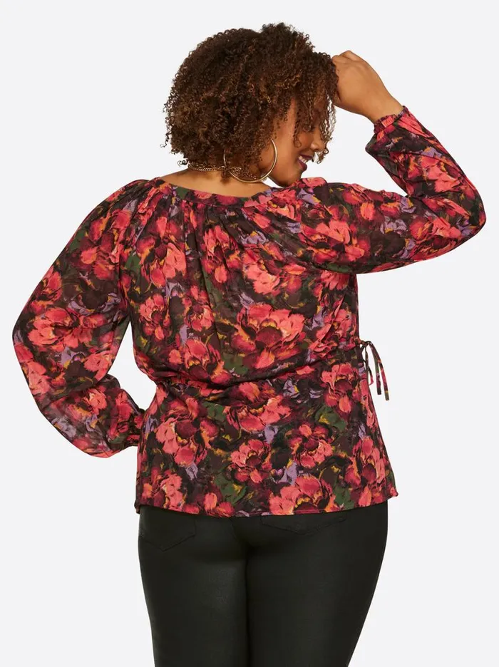 Women Marjorie Top In Posy Symphony Jessica Simpson Tops and Tees