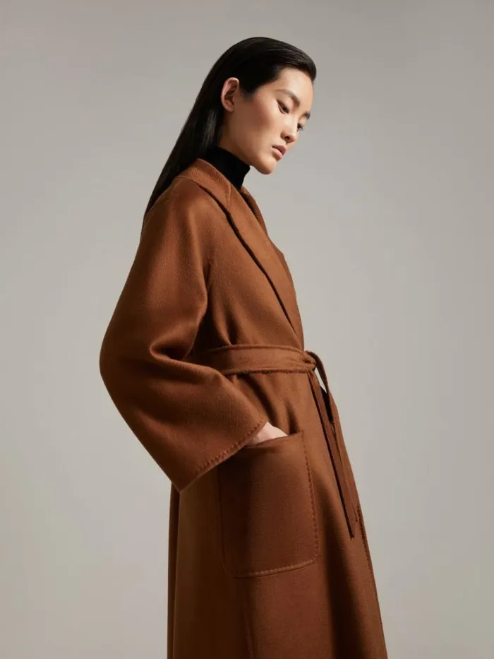 Women Max Mara Coats Ludmilla Icon Coat Tobacco