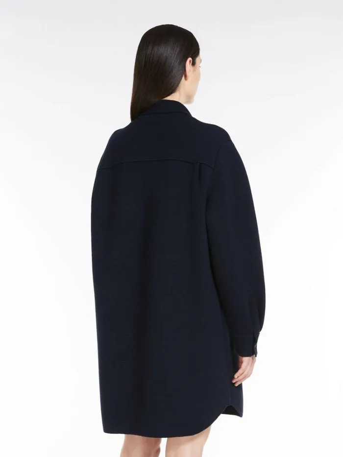 Women Max Mara Jackets And Blazers Wool Tricot Jacket Ultramarine