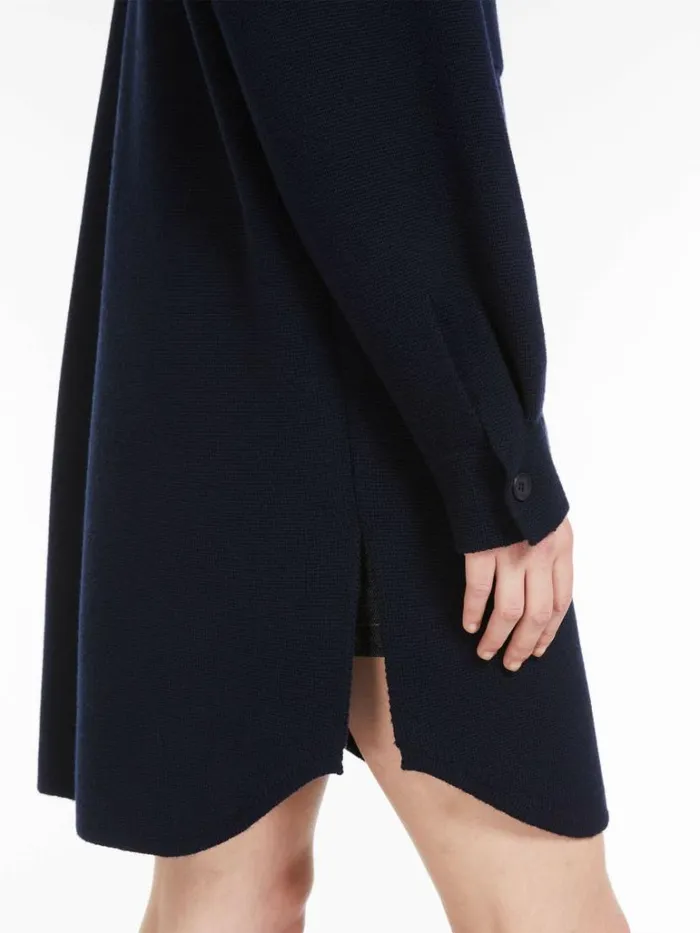 Women Max Mara Jackets And Blazers Wool Tricot Jacket Ultramarine
