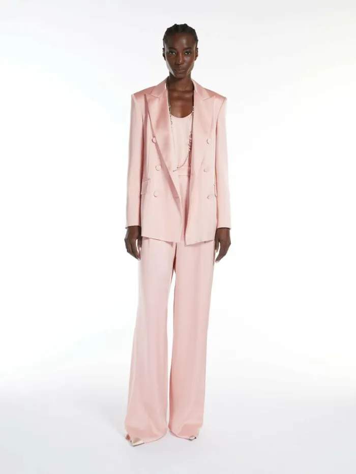 Women Max Mara Jumpsuits Envers Satin Jumpsuit Pink