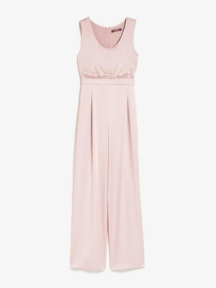 Women Max Mara Jumpsuits Envers Satin Jumpsuit Pink