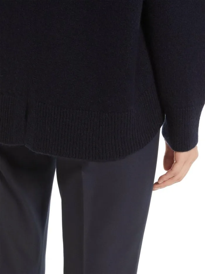 Women Max Mara Knitwear Wool And Cashmere Sweater Midnightblue