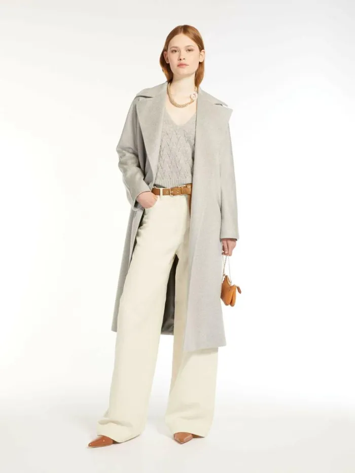 Women Max Mara Trousers And Jeans 5pocket Drill Trousers Ecru