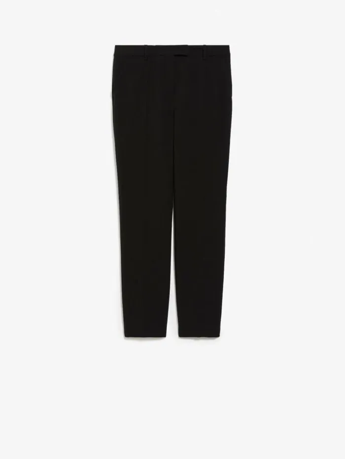 Women Max Mara Trousers And Jeans Slim Fit Cady Trousers Black