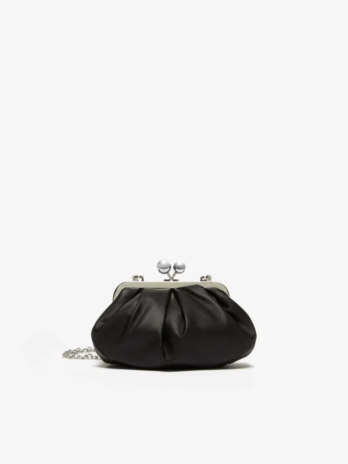 Women Max Mara Weekend Bag Small Pasticcino Bag In Nappa Leather Black