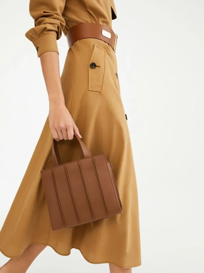 Women Max Mara Whitney Bag Small Whitney Bag Tobacco