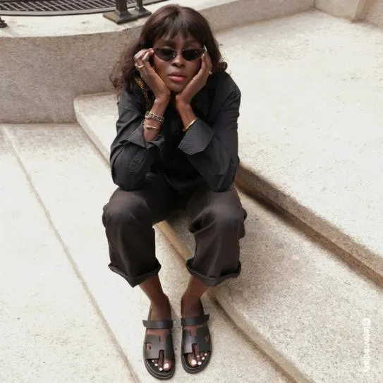 Women MAYVEN BLACK LEATHER Black Leather Steve Madden Sandals Women MAYVEN BLACK LEATHER Black Leather Steve Madden Sandals