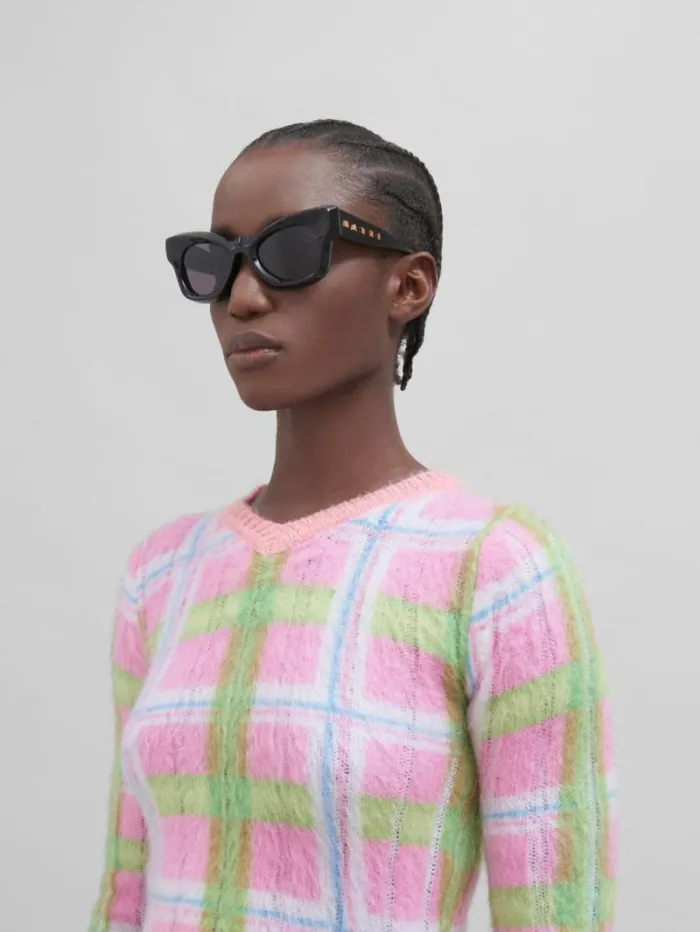 WomenMen Marni Sunglasses Black Magneticus Sunglasses