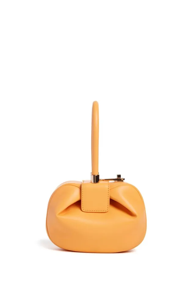 WomenMen Mini Bags Gabriela Hearst Demi Bag In Fluorescent Orange Nappa Leather