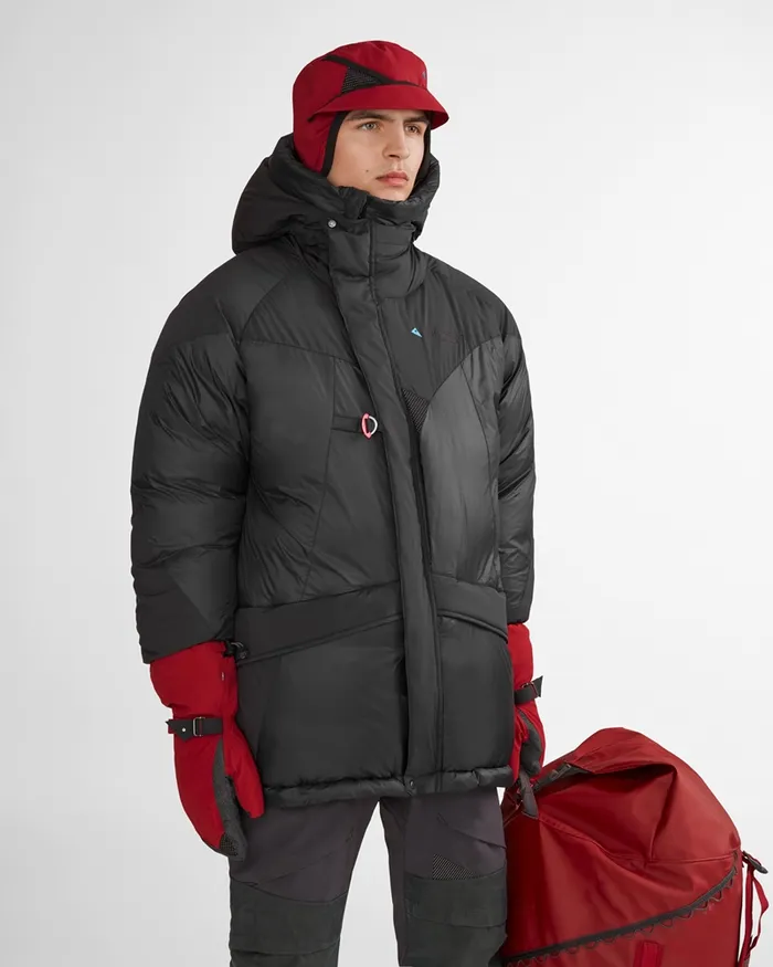 WomenMen Nifelheim Expedition Down Jacket Raven Klttermusen Down and Insulated Jackets