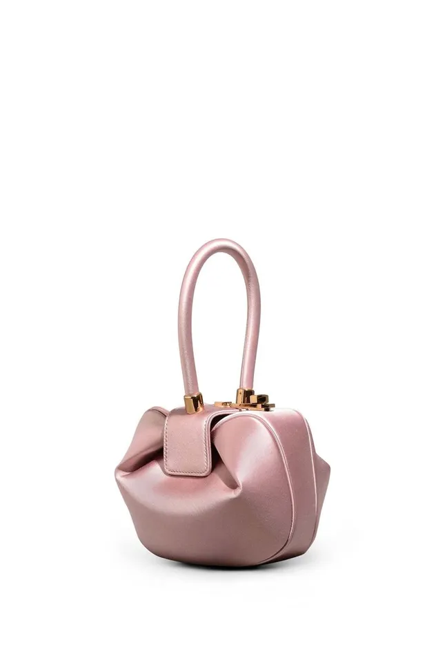 WomenMen Top Handles Gabriela Hearst Demi Bag In Amethyst Satin