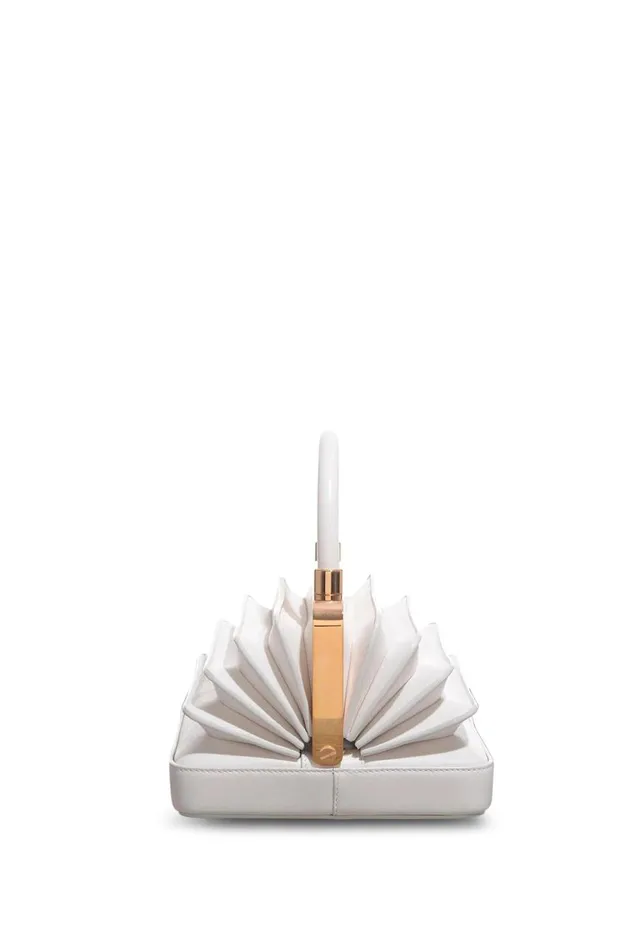 WomenMen Top Handles Gabriela Hearst Diana Bag In Ivory Nappa Leather