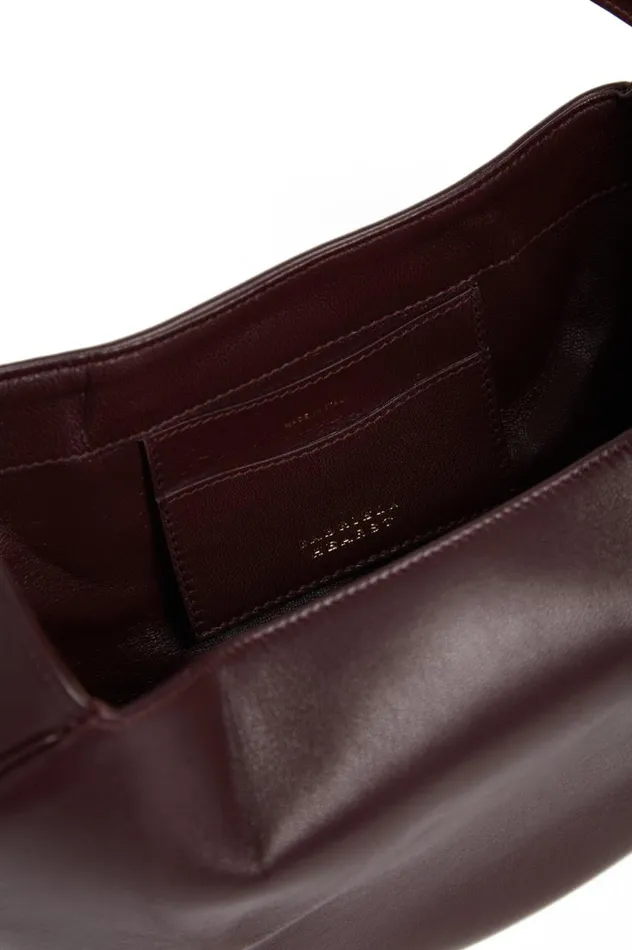 WomenMen Top Handles Gabriela Hearst Nina Midas Bag In Bordeaux Nappa Leather