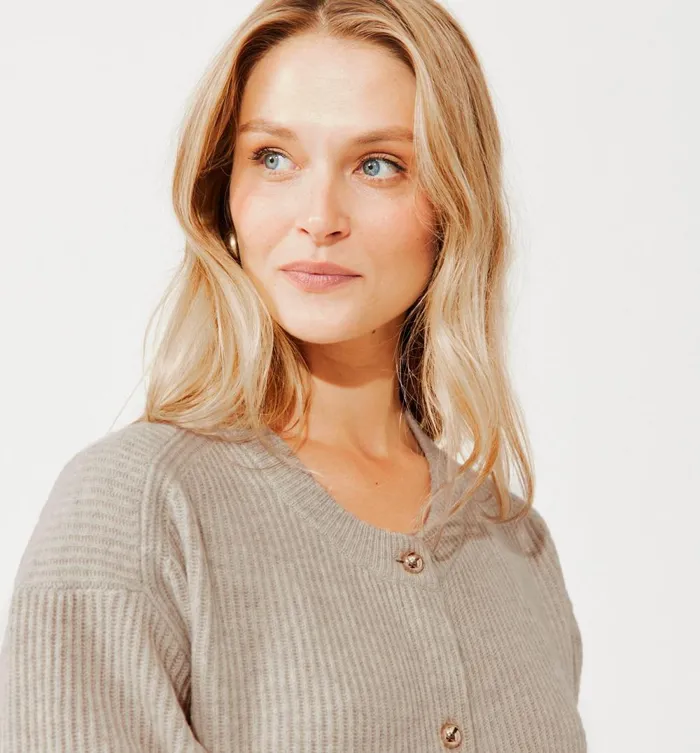 Women Merino Wool Cardigan 8211 Beige Promod Jumpers And Cardigans Women Merino Wool Cardigan 8211 Beige Promod Jumpers And Cardigans