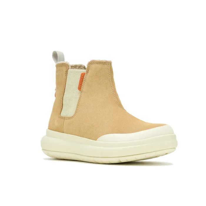 Women Merrell Boots Marquette Thermo Pull On Waterproof Tan Women Merrell Boots Marquette Thermo Pull On Waterproof Tan