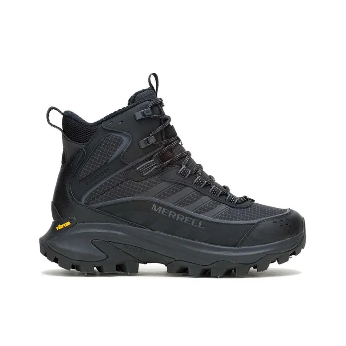 Women Merrell Boots Moab Speed 2 Thermo Mid Waterproof X Snow Peak Triple Black