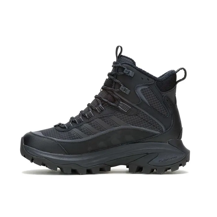 Women Merrell Boots Moab Speed 2 Thermo Mid Waterproof X Snow Peak Triple Black Women Merrell Boots Moab Speed 2 Thermo Mid Waterproof X Snow Peak Triple Black